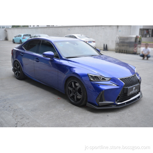 CAD Design Carbon Fiber Car Front Lip for LEXUS IS300/IS350 F Sport 2017-2018